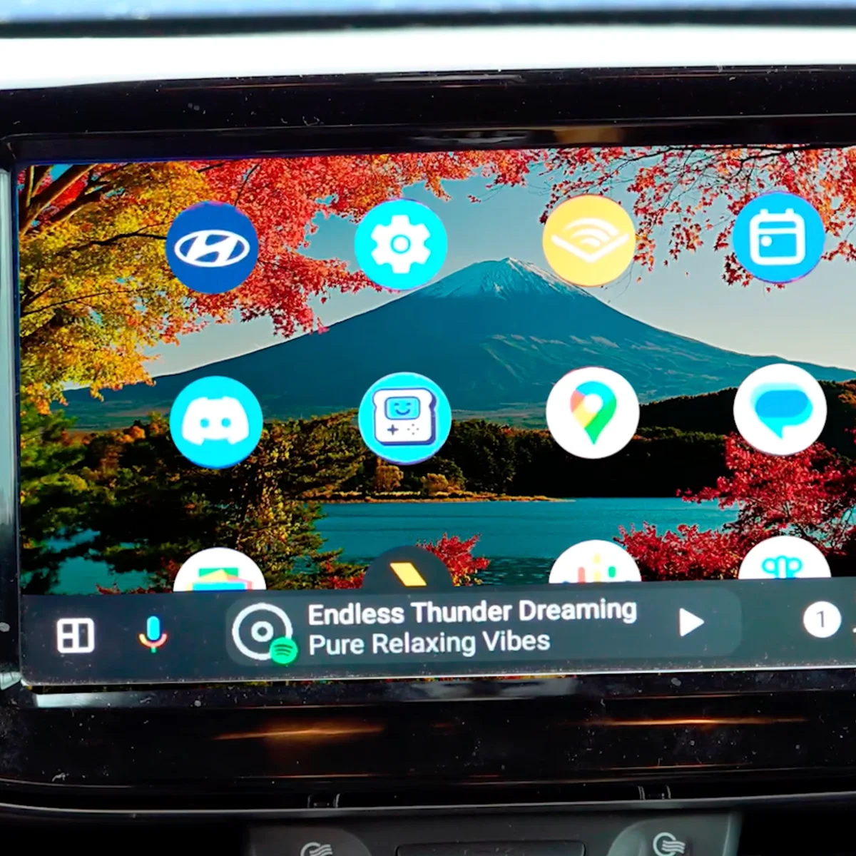Cambia el fondo de pantalla de Android Auto