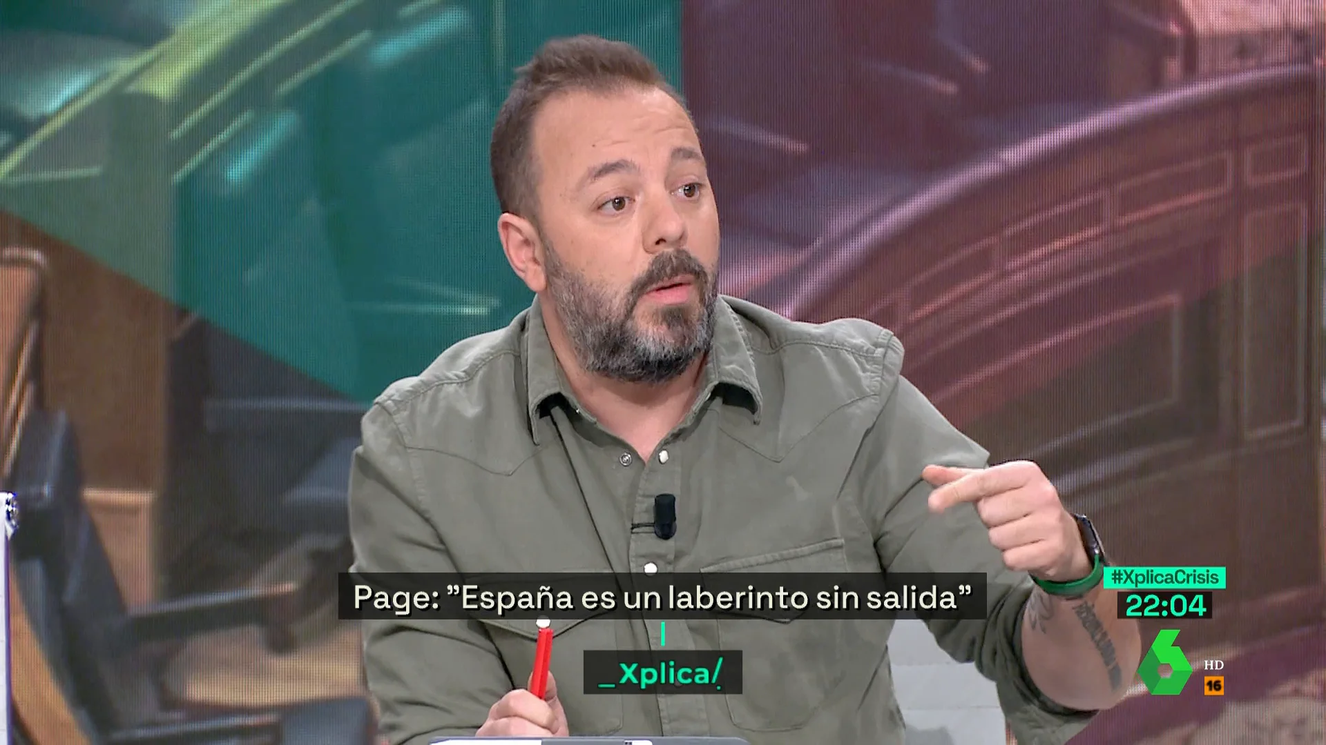 Antonio Maestre en laSexta Xplica