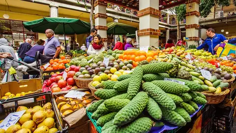 Mercado. Funchal (Madeira). Mercado. Funchal (Madeira).
