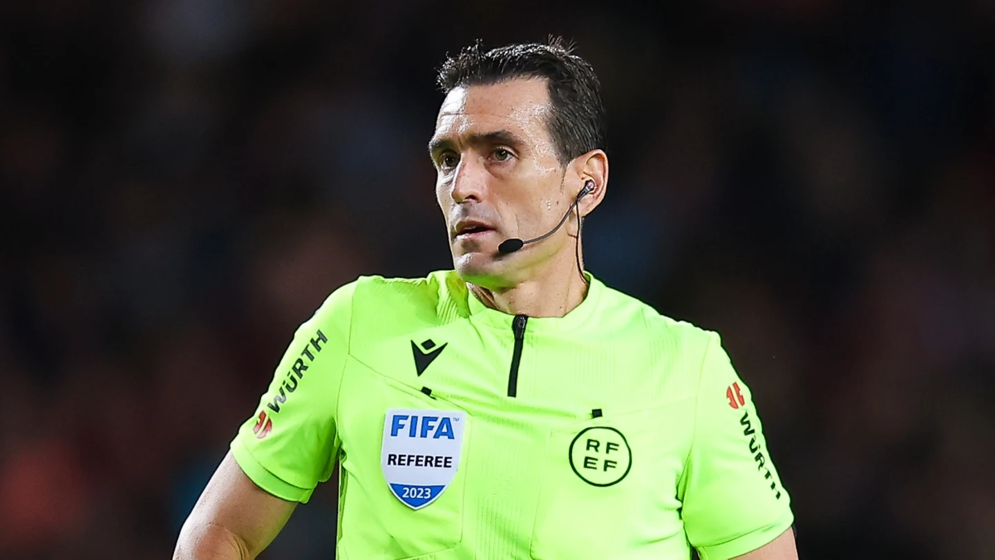 Martínez Munuera, árbitro de LaLiga Martínez Munuera, árbitro de LaLiga