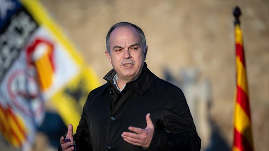 El secretario general de Junts per Catalunya, Jordi Turull Junts reclama una política nacional de inmigración para Cataluña y "visualiza" el regreso de Puigdemont a España