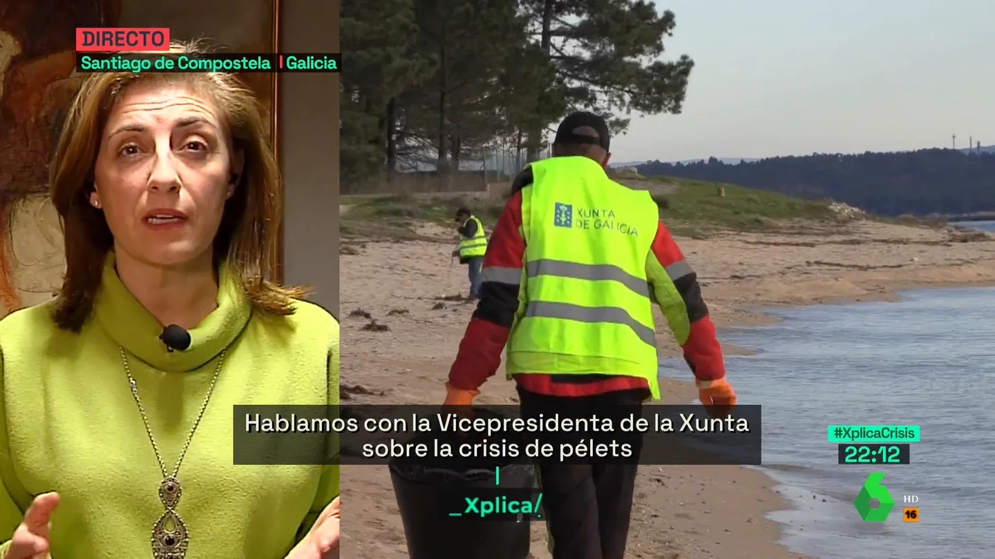La vicepresidenta de la Xunta La vicepresidenta de la Xunta