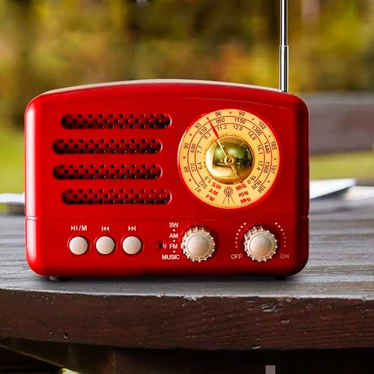 Radios con aspecto vintage que cuentan con Bluetooth