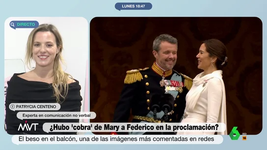 ¿Hubo 'cobra' de Mary a Federico en la proclamación? Patrycia Centeno, experta en comunicación no verbal lo analiza ¿Hubo 'cobra' de Mary a Federico en la proclamación? Patrycia Centeno, experta en comunicación no verbal lo analiza