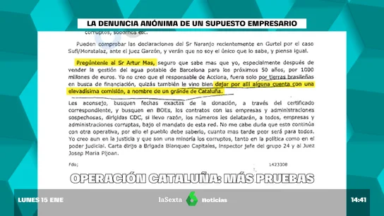 operación Cataluña nuevas pruebas operación Cataluña nuevas pruebas