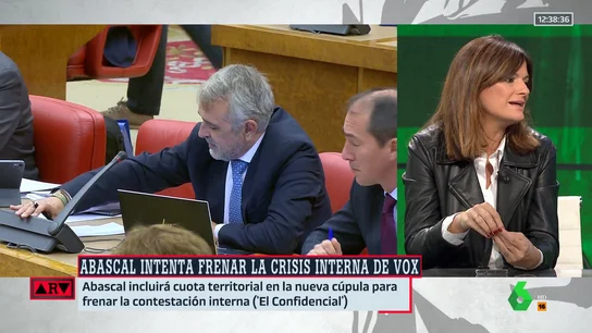 El análisis de Pilar Gómez sobre Vox: "Existe una crisis interna" El análisis de Pilar Gómez sobre Vox: "Existe una crisis interna"