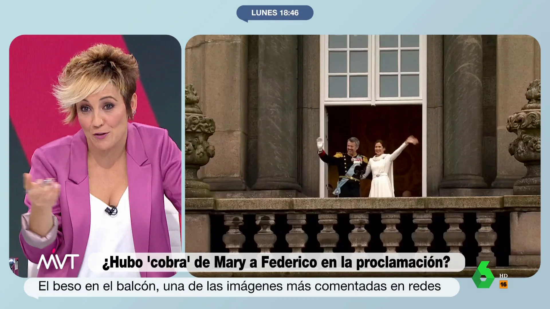 Los reyes de Dinamarca 
