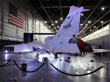 X-59, el avión supersónico de la NASA X-59, el avión supersónico de la NASA