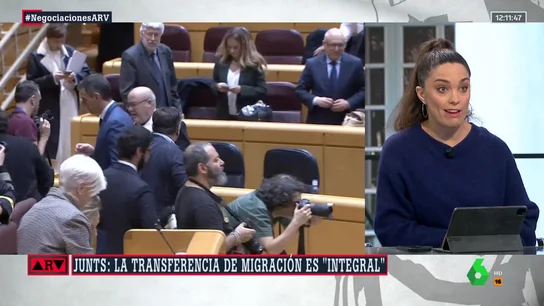 Marta García Aller, tajante: "No veo la diferencia entre decir Cataluña para los catalanes o España para los españoles" Marta García Aller, tajante: "No veo la diferencia entre decir Cataluña para los catalanes o España para los españoles"