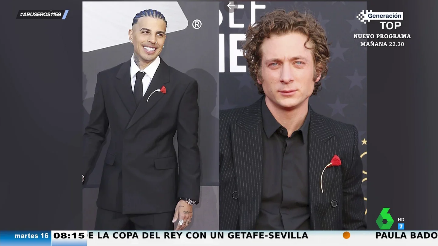 Jeremy Allen White se marca un Rauw Alejandro: el look con guiño a Rosalía del que todo el mundo habla Jeremy Allen White se marca un Rauw Alejandro: el look con guiño a Rosalía del que todo el mundo habla