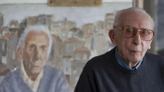 El pintor Luis Torras posa en su estudio de Vigo en 2013. El pintor Luis Torras posa en su estudio de Vigo en 2013.