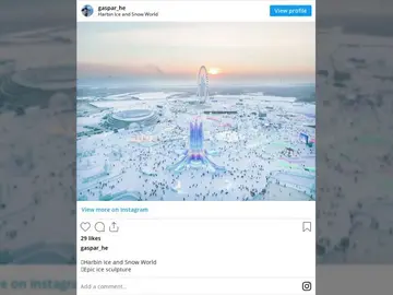 La ciudad de hielo más grande del mundo está en China y es como estar dentro de Frozen La ciudad de hielo más grande del mundo está en China y es como estar dentro de Frozen