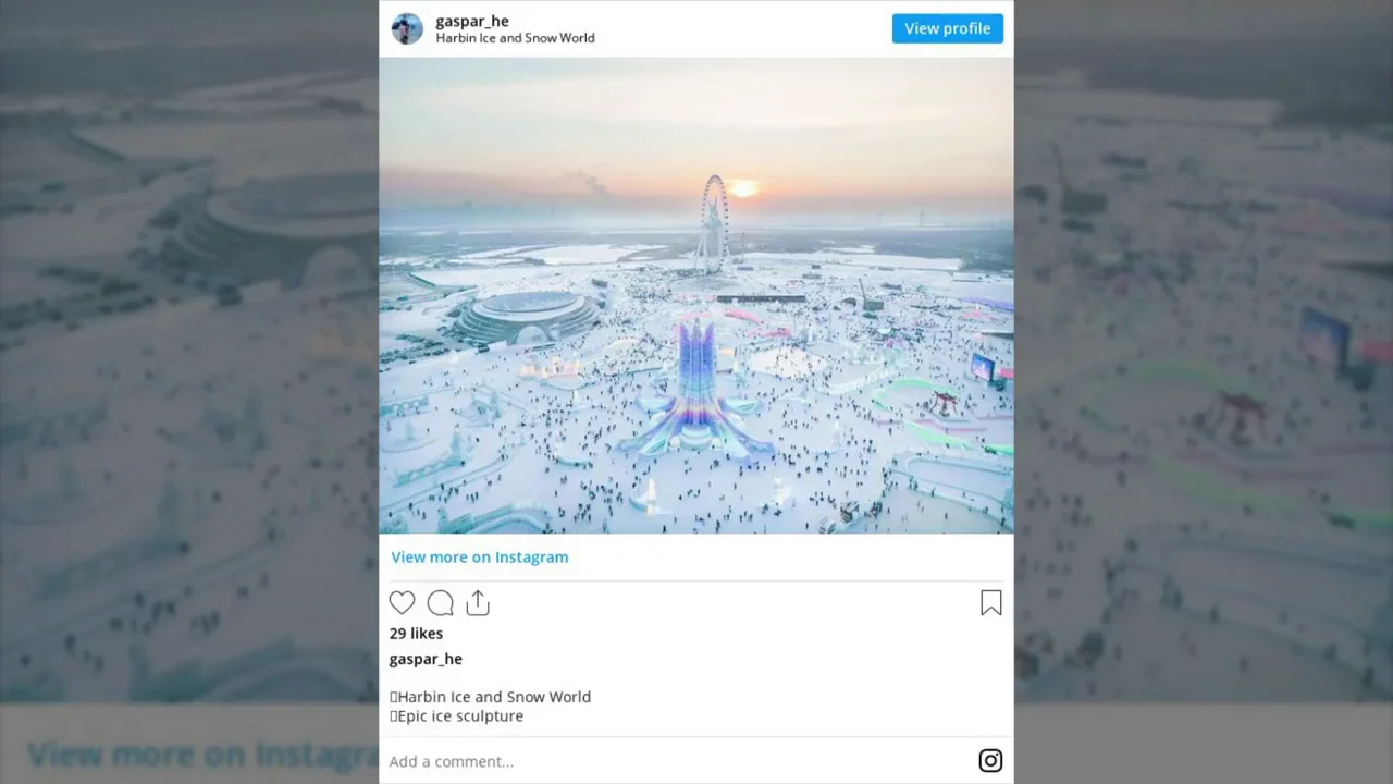 La ciudad de hielo más grande del mundo está en China y es como estar dentro de Frozen La ciudad de hielo más grande del mundo está en China y es como estar dentro de Frozen