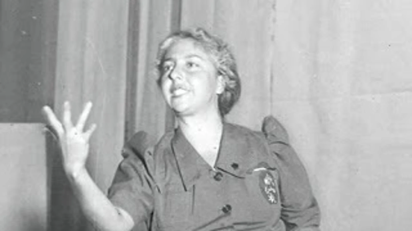 Foto de archivo de María Teresa León Foto de archivo de María Teresa León