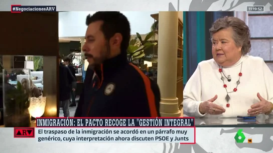 Cristina Almeida: "Me parece que Puigdemont lanza muchos faroles porque quiere estar en todo" Cristina Almeida: "Me parece que Puigdemont lanza muchos faroles porque quiere estar en todo"
