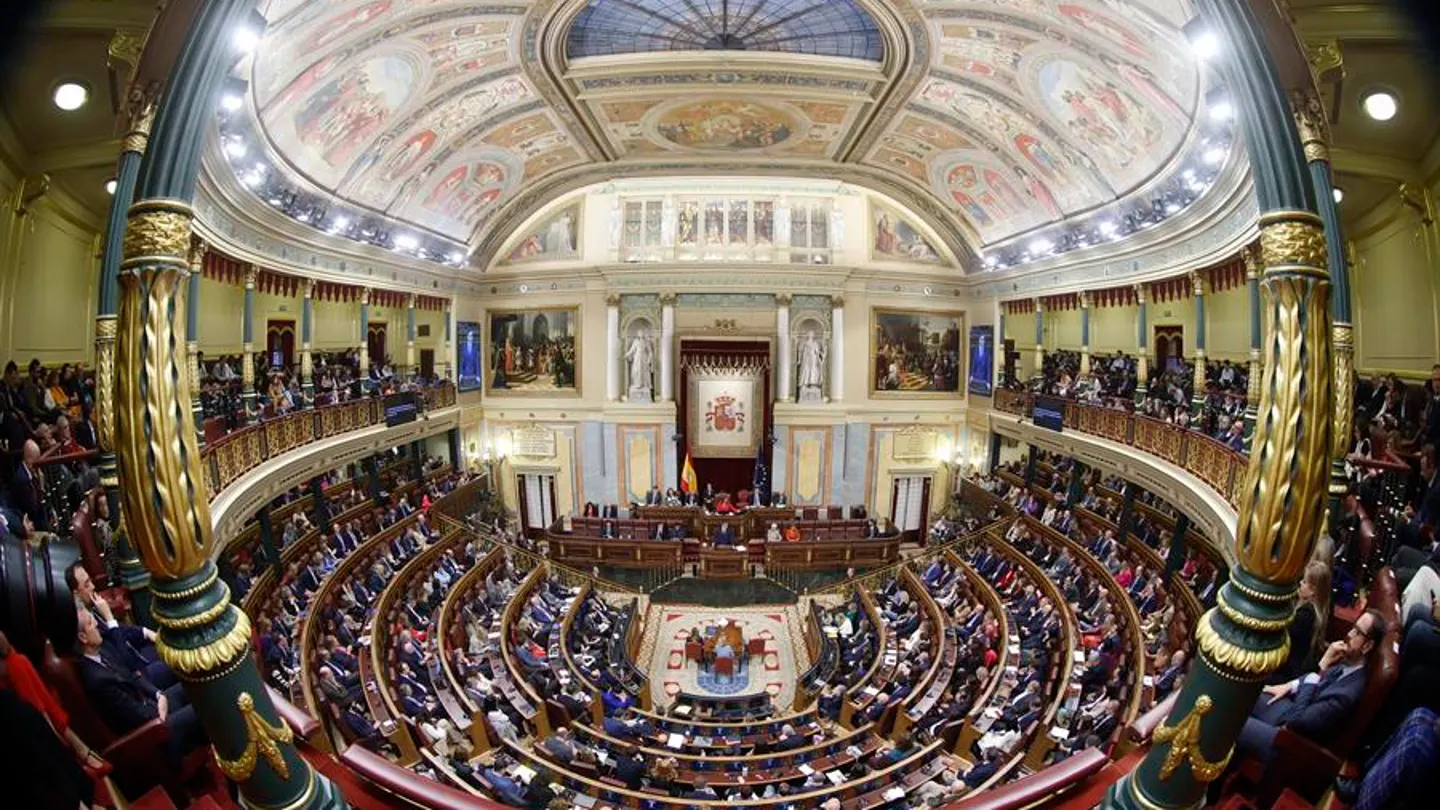 Imagen de archivo del pleno del Congreso de los Diputados. Imagen de archivo del pleno del Congreso de los Diputados./ EFE/Mariscal POOL