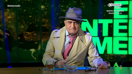 La reflexión de Wyoming sobre las novedades de la Operación Cataluña Dani Mateo recuerda las declaraciones de Fernández Díaz negando las acusaciones de espionaje a líderes independentistas, que según él eran "más propias del psiquiatra": "Esto lo dice alguien que asegura que vio a la Virgen en las Vegas", responde.