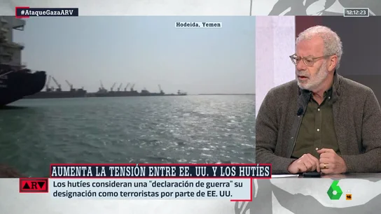 Jesús Núñez analiza la tensión entre EEUU y los hutíes: "No solo ponen en riesgo la estabilidad del mar Rojo" Jesús Núñez analiza la tensión entre EEUU y los hutíes: "No solo ponen en riesgo la estabilidad del mar Rojo"