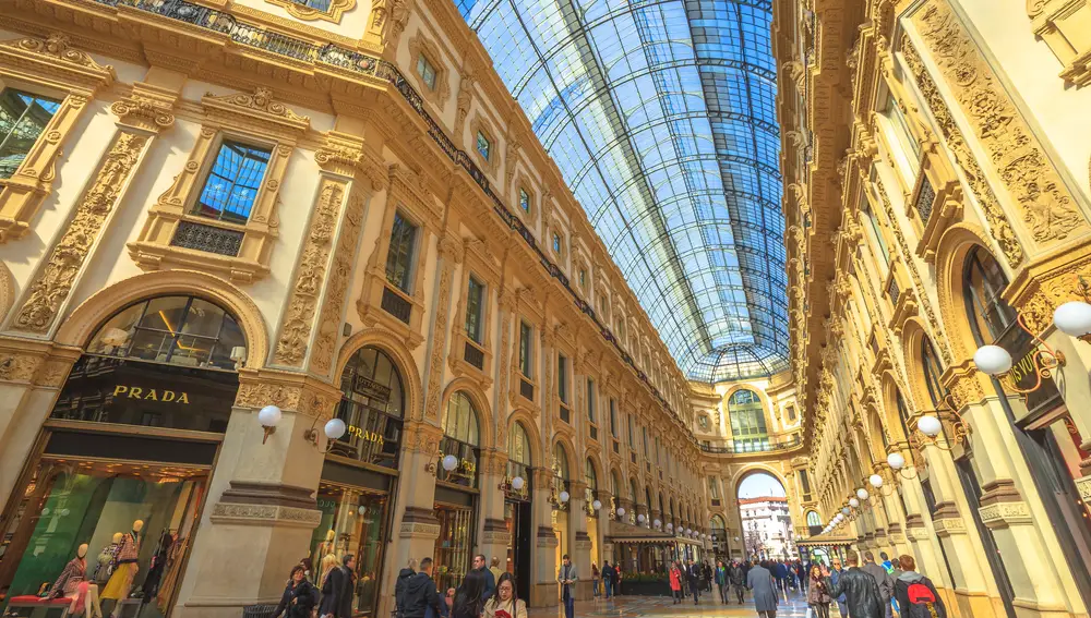 Galería Vittorio Emanuele II, en Milán Galería Vittorio Emanuele II, en Milán