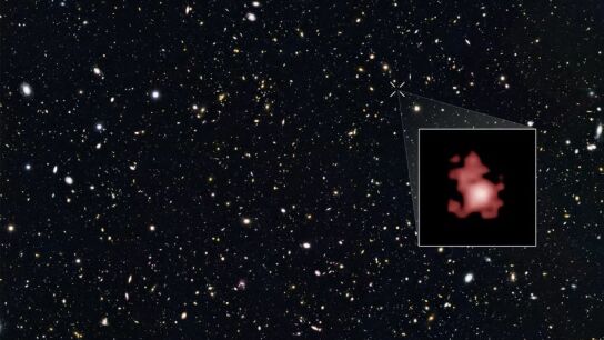 Detectan el agujero negro m&aacute;s antiguo jam&aacute;s observado con el telescopio espacial James Webb