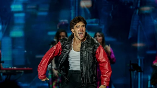 Alvaro de Luna actúa en el concierto solidario ‘CADENA 100 Por Ellas’, en el WiZink Center, a 20 de octubre de 2023, en Madrid (España). Alvaro de Luna actúa en el concierto solidario ‘CADENA 100 Por Ellas’, en el WiZink Center, a 20 de octubre de 2023, en Madrid (España).