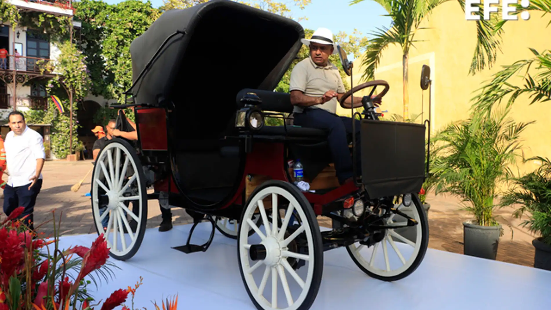 Coche de caballos eléctrico