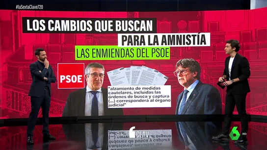 Los detalles de las enmiendas de Junts a la ley de amnistía: de ampliarla a cubrir "operaciones policiales artificiosas" Los detalles de las enmiendas de Junts a la ley de amnistía: de ampliarla a cubrir "operaciones policiales artificiosas"