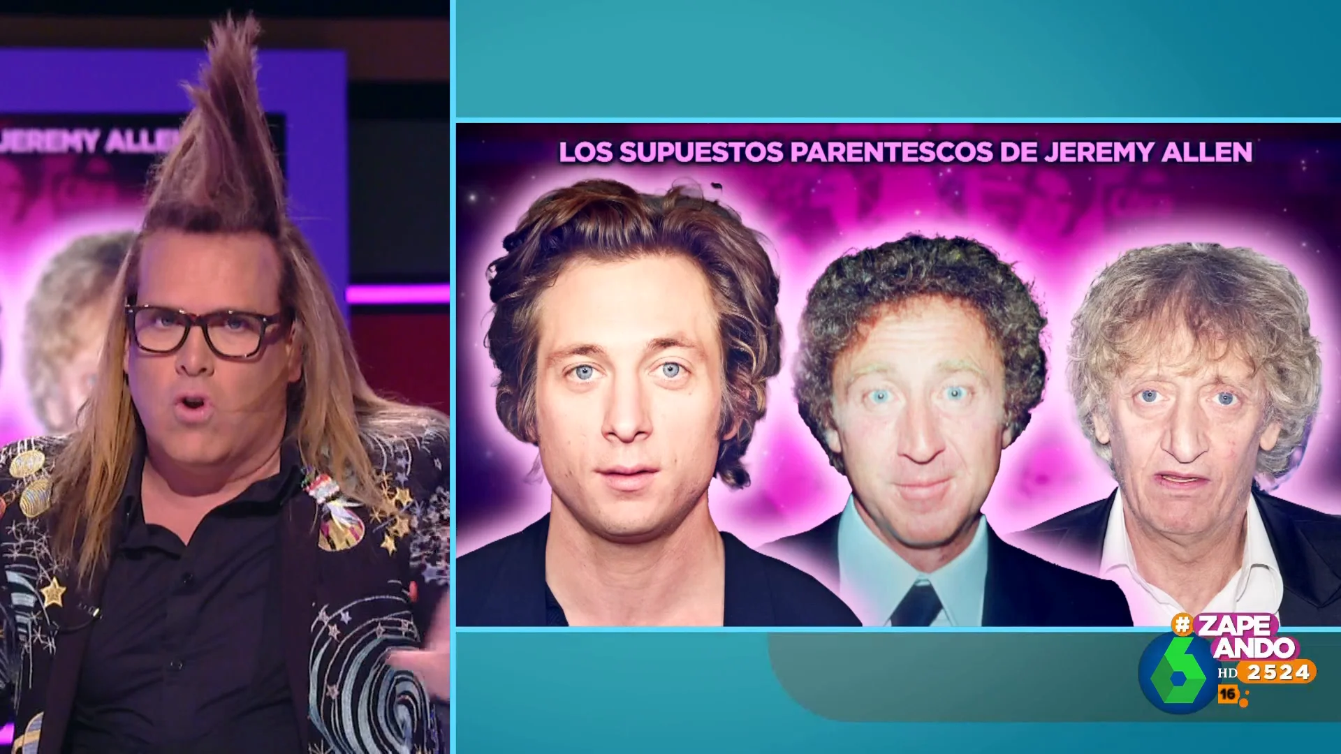 De Gene Wilder a Quique San Francisco: Torito repasa los supuestos parentescos de Jeremy Allen White