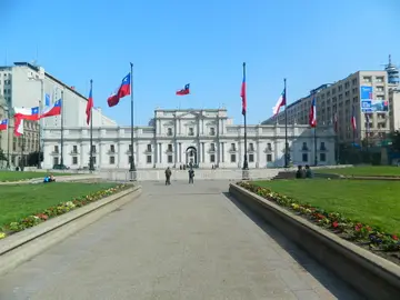 Palacio de La Moneda de Santiago de Chile Palacio de La Moneda de Santiago de Chile