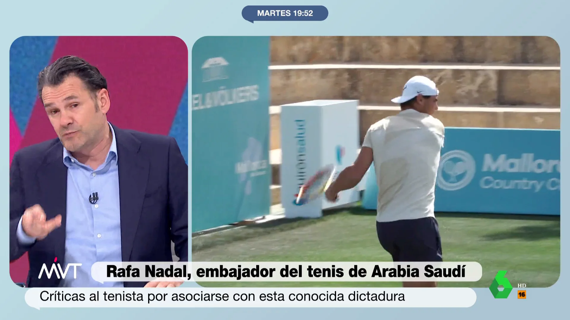 Iñaki López sobre Rafa Nadal