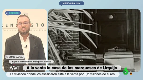 ¿Cuánto puede bajar el precio de las casas donde ha habido asesinatos? Un experto inmobiliario responde en Más Vale Tarde "Cualquiera de nosotros, en el piso que vivimos, no sabemos cómo murieron todos los inquilinos", afirma Oriol Canal, experto inmobiliario, que en este vídeo explica cuánto se ha devaluado la casa del asesinato de los marqueses de Urquijo.