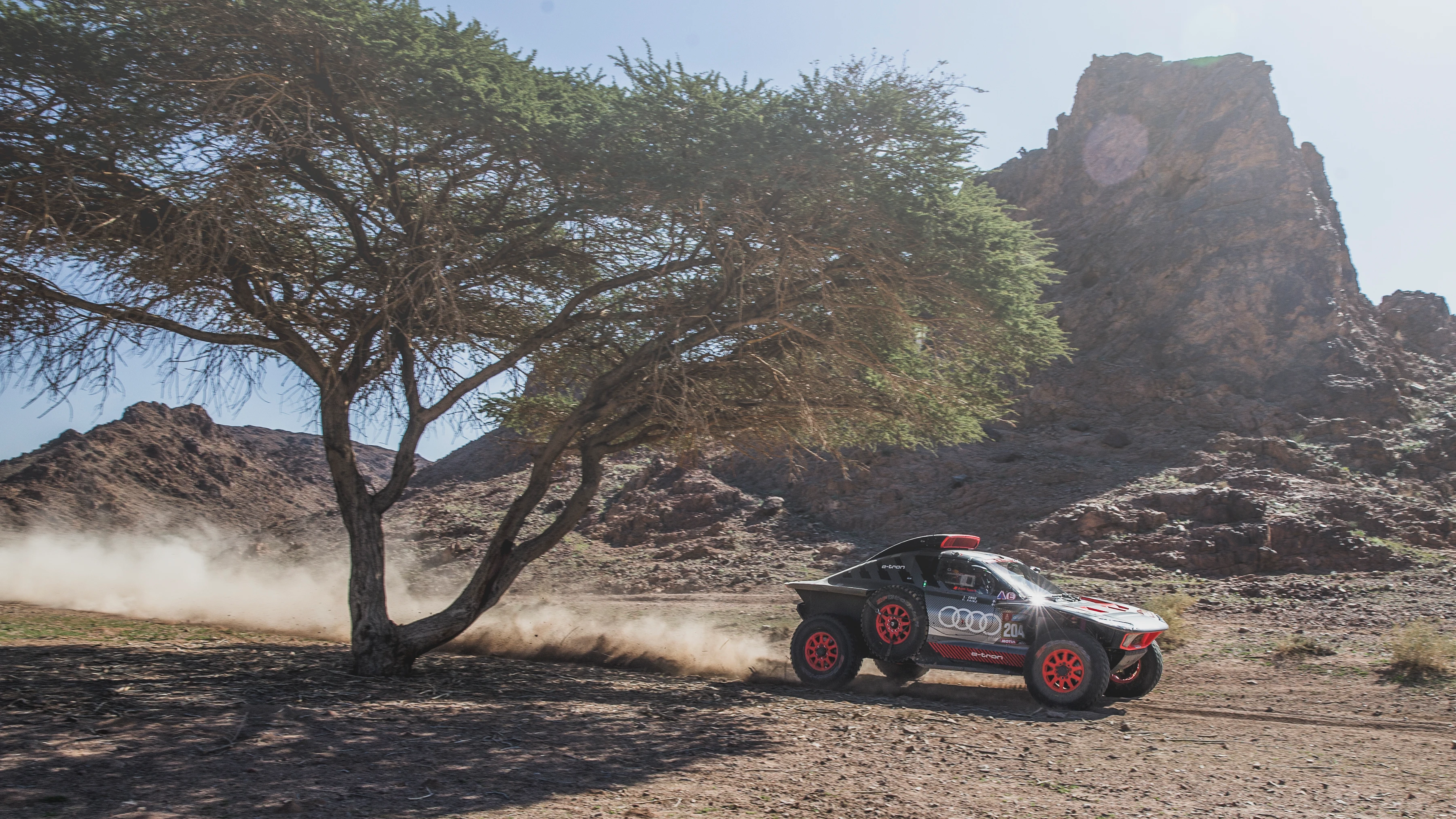 Carlos Sainz en el Dakar