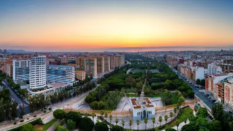 Jardín del Turia, en Valencia