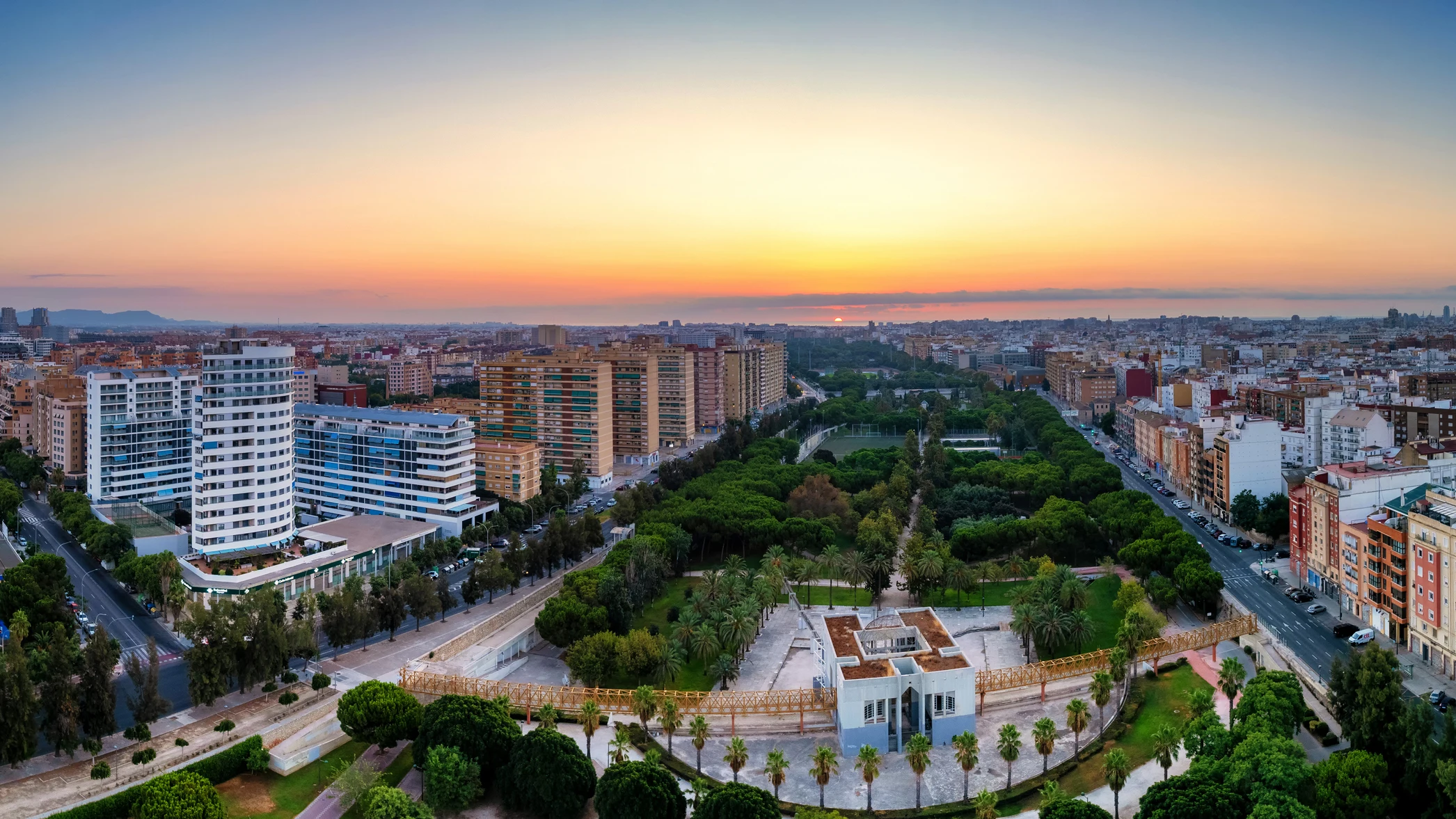 Jard&iacute;n del Turia, en Valencia