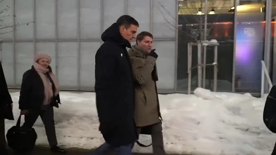 Pedro Sánchez en Davos. Pedro Sánchez en Davos.