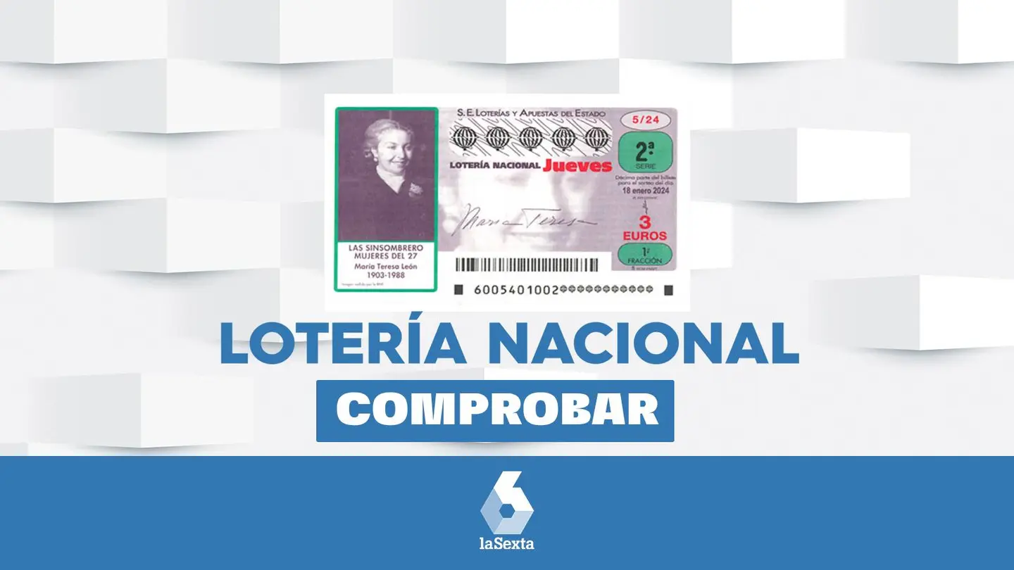 La Lotería Nacional homenajea a María Teresa León ('Sinsombrero') en su décimo para el sorteo del 18 de enero La Lotería Nacional homenajea a María Teresa León ('Sinsombrero') en su décimo para el sorteo del 18 de enero
