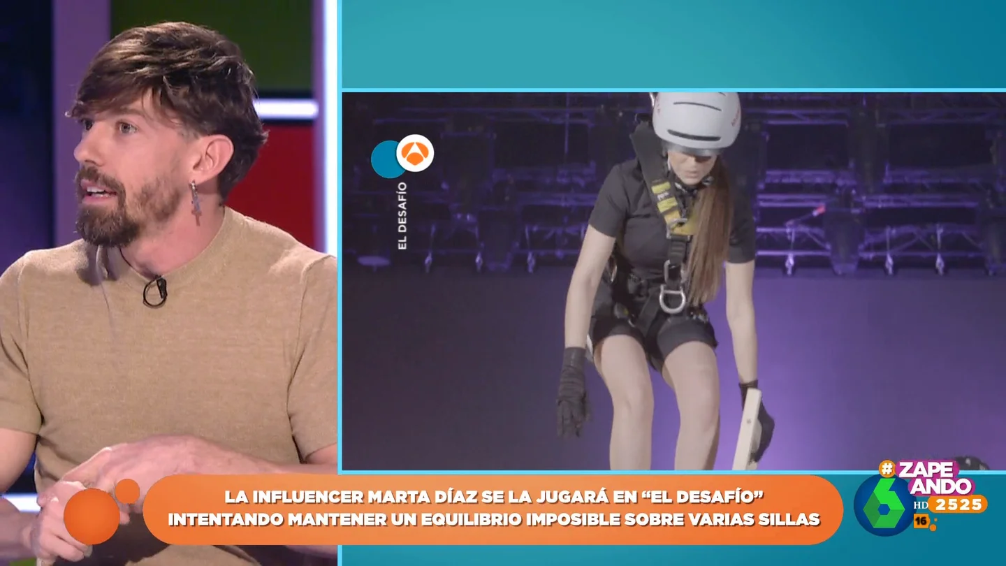 Adrián Lastra, sobre el paso de Marta Díaz por 'El desafío': "Es un descubrimiento para toda España" Adrián Lastra, sobre el paso de Marta Díaz por 'El desafío': "Es un descubrimiento para toda España"