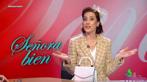 La 'señora bien' apoya las palabras de un exmilitar en la condecoración a Ayuso: "Sánchez es un hijo que nos gusta mucho la fruta"