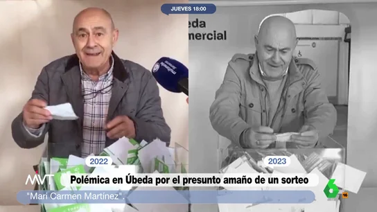 La ganadora del sorteo amañado en Úbeda también fue la premiada en 2022 La ganadora del sorteo amañado en Úbeda también fue la premiada en 2022