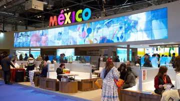 Imagen de archivo de FITUR, en Madrid Imagen de archivo de FITUR, en Madrid