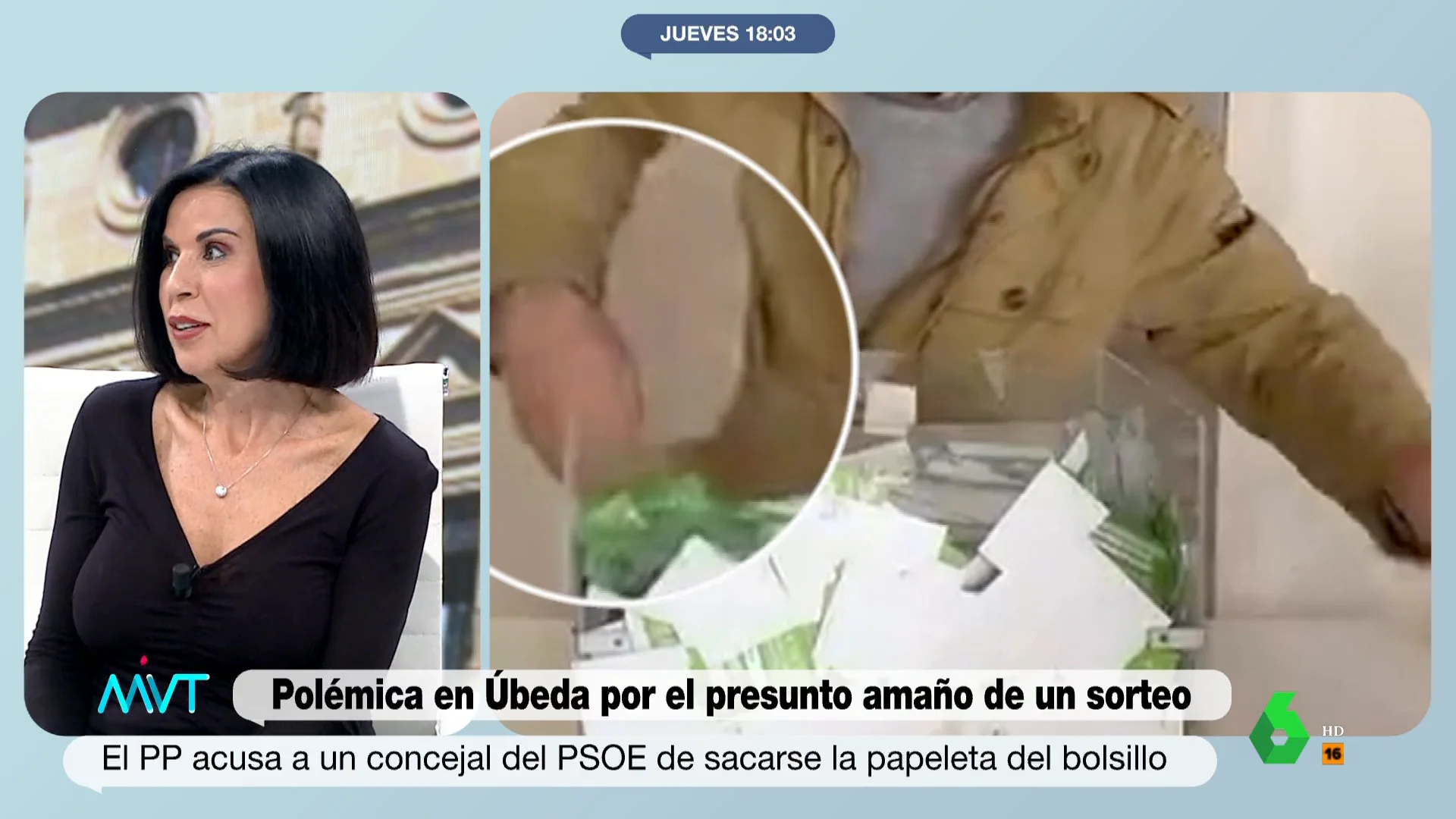 Bea de Vicente responde al concejal del tongo en Úbeda: "Si ha sido tan pulcro, ¿por qué devuelve el premio?"