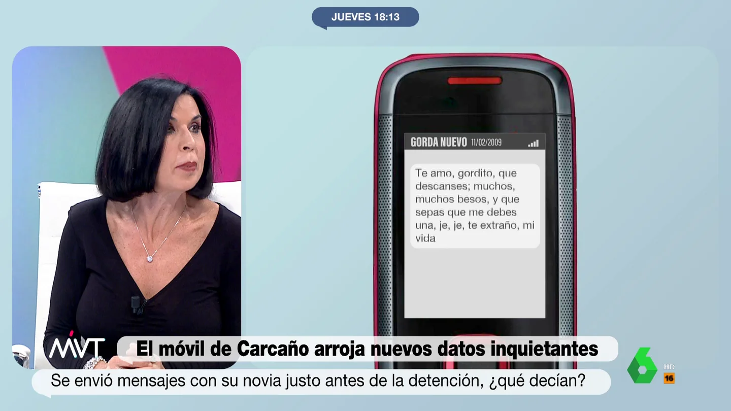 Beatriz de Vicente, sobre el análisis del teléfono de Carcaño "Sigue formando parte de su juego", afirma Beatriz de Vicente sobre el análisis del teléfono de Carcaño, del que, afirma, "es un torturador psicológico y fue condenado por delito contra la integridad moral". Su reflexión al completo, en este vídeo.