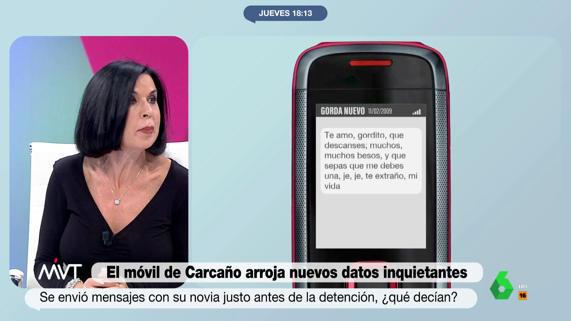 "Sigue formando parte de su juego", afirma Beatriz de Vicente sobre el análisis del teléfono de Carcaño, del que, afirma, "es un torturador psicológico y fue condenado por delito contra la integridad moral". Su reflexión al completo, en este vídeo.