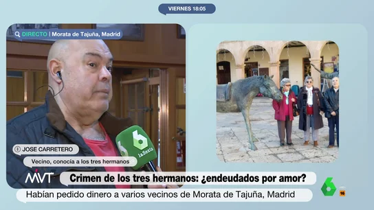 Crimen de los tres hermanos: un vecino asegura que la gente "huía de ellos" para evitar que les pidieran dinero Crimen de los tres hermanos: un vecino asegura que la gente "huía de ellos" para evitar que les pidieran dinero