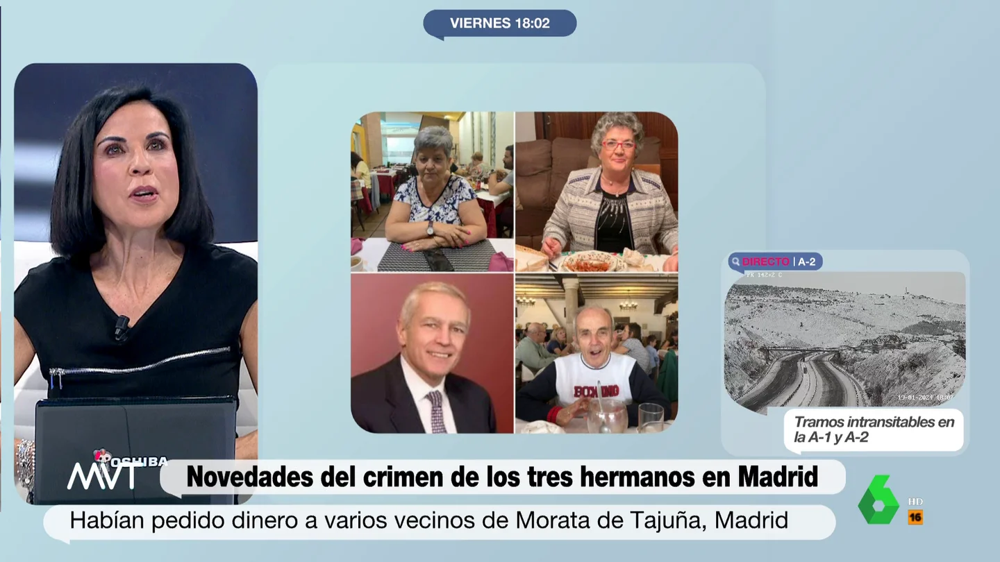 Beatriz de Vicente, sobre las hermanas asesinadas en Morata de Tajuña: "Tenían un perfil que las hacía especialmente vulnerables" Beatriz de Vicente, sobre las hermanas asesinadas en Morata de Tajuña: "Tenían un perfil que las hacía especialmente vulnerables"