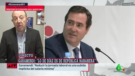 Gonzalo Bernandos, contundente sobre Garamendi: "Su posición tiene que ver más con una posición política contra el Gobierno" Gonzalo Bernandos, contundente sobre Garamendi: "Su posición tiene que ver más con una posición política contra el Gobierno"