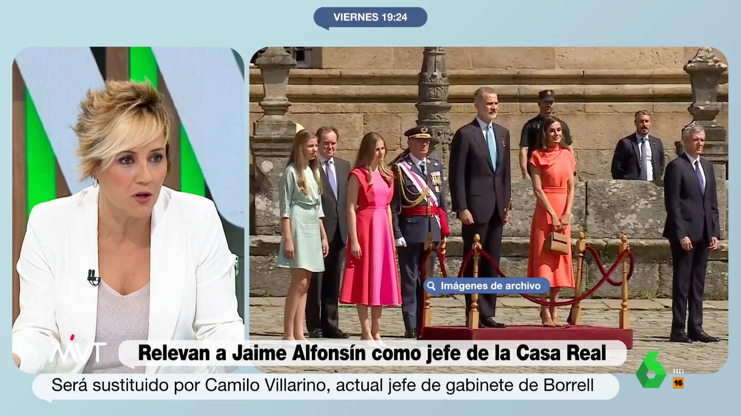 Cristina Pardo reivindica cambios en el discurso de Felipe VI para Nochebuena Cristina Pardo reivindica cambios en el discurso de Felipe VI para Nochebuena