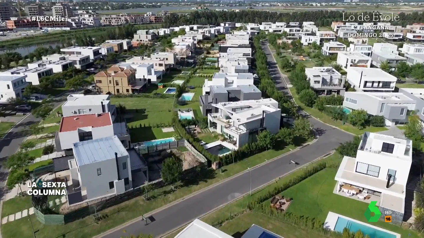 Imagen de un barrio de Argentina Imagen de un barrio de Argentina