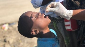 Campaña de vacunación contra el cólera en África