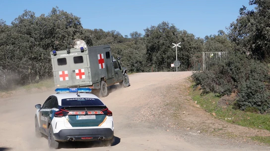 Imagen de archivo del dispositivo de búsqueda de los dos militares de Cerro Muriano Tragedia en Cerro Muriano: qué se sabe de la muerte de los dos militares ahogados durante un ejercicio acuático